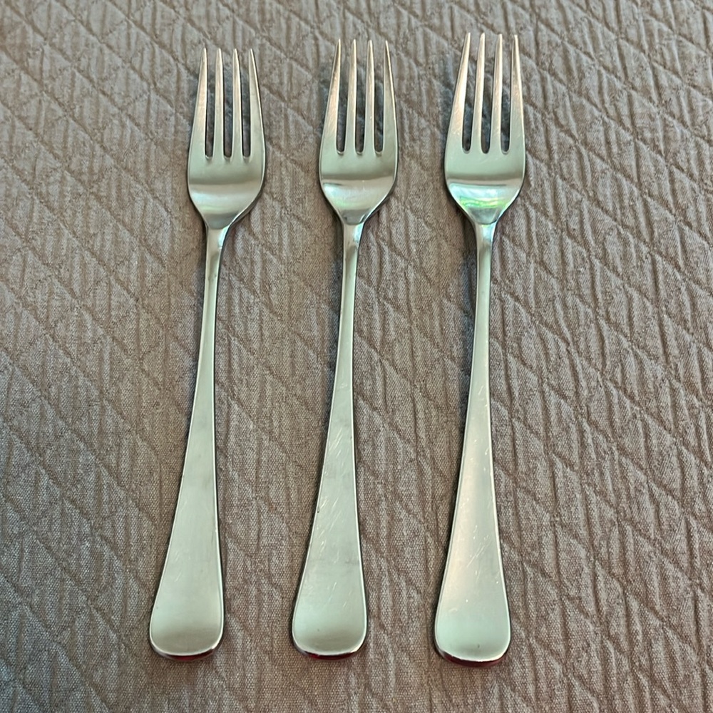 WMF Finesse Dinner forks, 3 included Germany cromargan